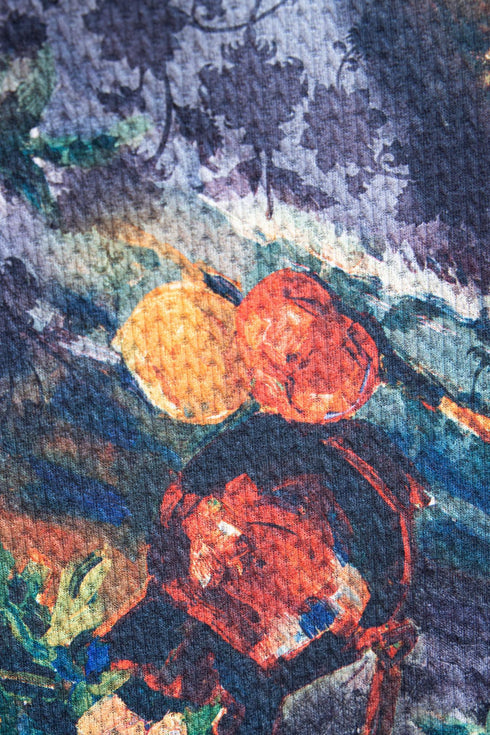 Simone Floral Knit Pants - Monet